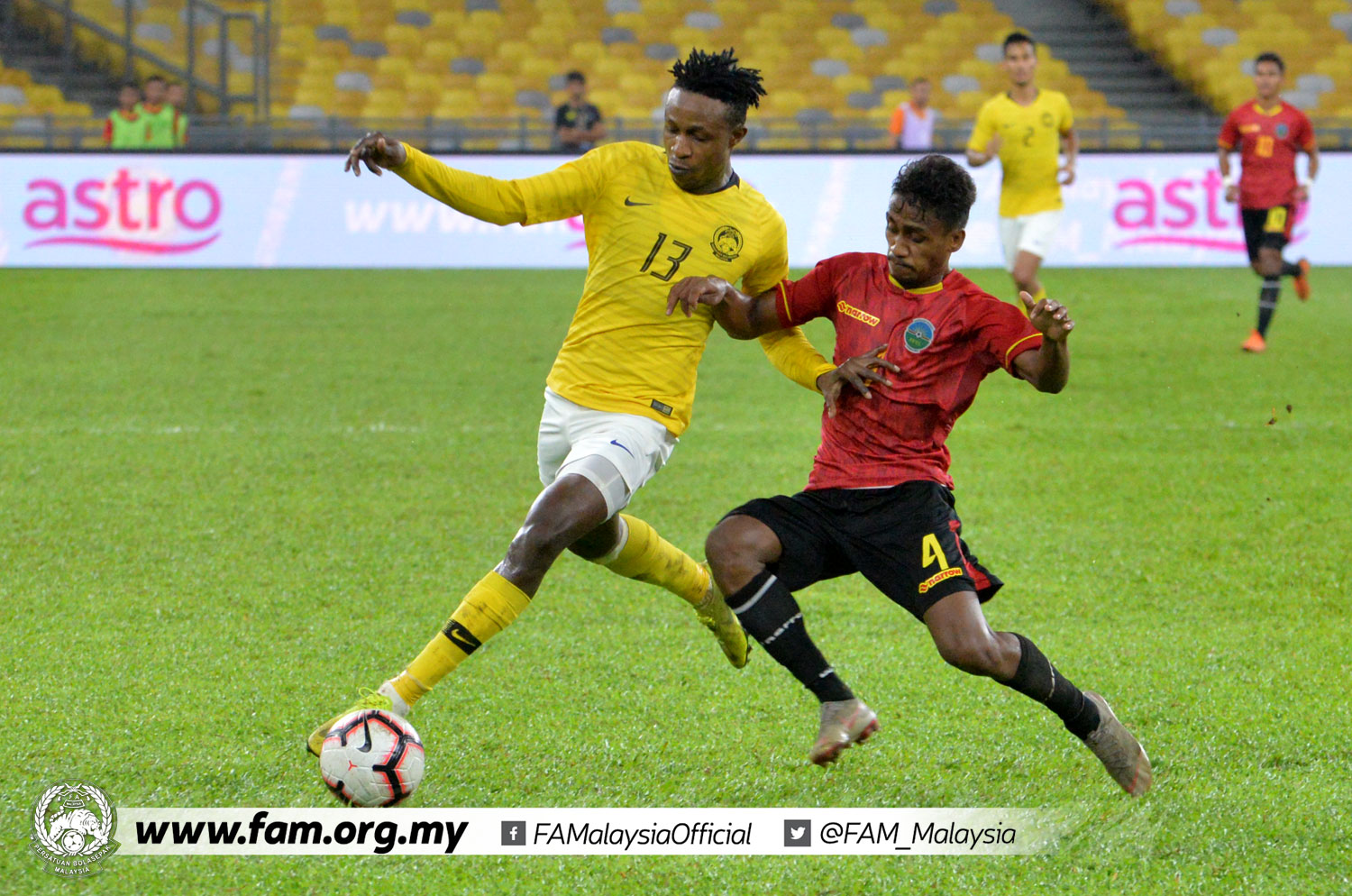 KELAYAKAN PIALA DUNIA 2022/PIALA ASIA 2023: TIMOR-LESTE 1-5 MALAYSIA | FAM